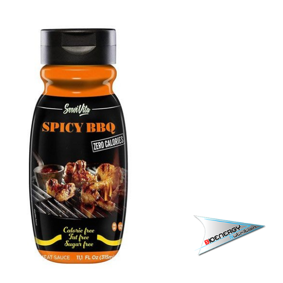 Servivita-SALSA ZERO CALORIE (Conf. 320 ml)   Barbecue Spicy  